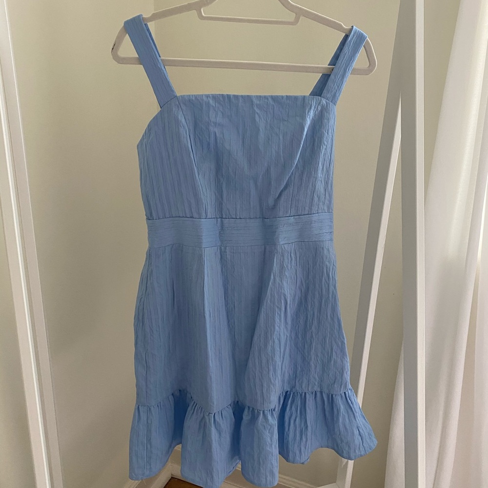 Blue dress